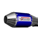 ESCAPE MOTO HONDA CG TITAN 150CC (LIBRE+200) ST2 STYLE AZUL PAOLUCCI (EM150CG23-C+200AZ)