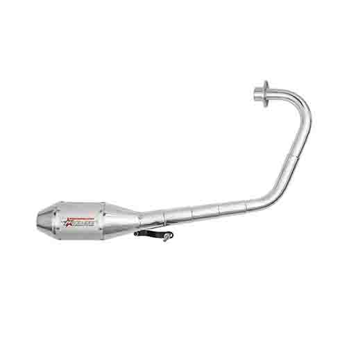 ESCAPE MOTO HONDA CG TITAN 150CC (LIBRE+200) ST2 STYLE GRIS PAOLUCCI (EM150CG23-C+200GR)