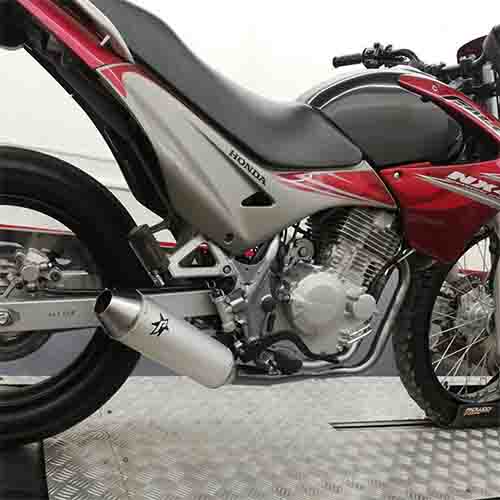 ESCAPE MOTO HONDA FALCON 400 ST2 CROMO COMPETICIÓN PAOLUCCI (EM400ST2-02-H-FALCON-C)