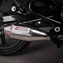 ESCAPE MOTO HONDA GLH 150 ST2 CROMO PAOLUCCI (EM150-GLH22-D)