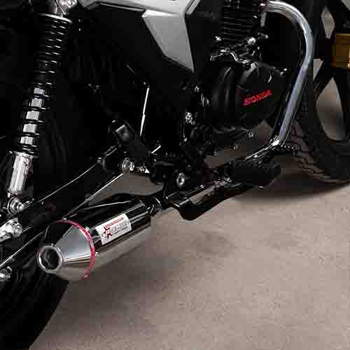 ESCAPE MOTO HONDA GLH 150 ST3 CROMO PAOLUCCI (EM150-GLH32-D)