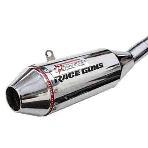 ESCAPE MOTO HONDA NEW CG TITAN 150 ST3 CROMO DEPORTIVO CON SORDINA PAOLUCCI (EM150NEWCG-32-C/D)