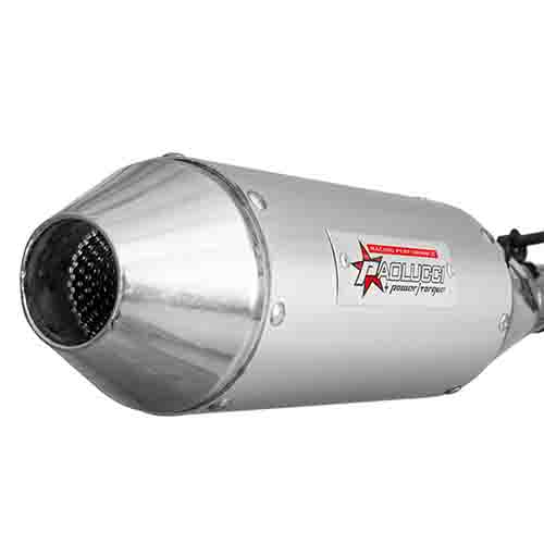 ESCAPE MOTO HONDA NEW CG TITAN 150CC ST3 STYLE GRIS PAOLUCCI (EM150NEWCG33-SGR)