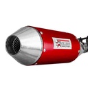 ESCAPE MOTO HONDA NEW CG TITAN 150CC ST3 STYLE ROJO PAOLUCCI (EM150NEWCG33-SRO)