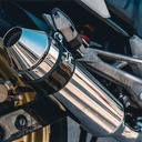 ESCAPE MOTO HONDA NEW TWISTER CB 250 ST3 CROMO  DEPORTIVO CON SORDINA PAOLUCCI (EM250NEWCB-32-C)