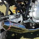 ESCAPE MOTO HONDA TORNADO XR 250 ST2 CROMO DEPORTIVO POR ABAJO PAOLUCCI (EM250TXR-22-DOWN)