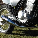 ESCAPE MOTO HONDA TORNADO XR 250 ST2 CROMO DEPORTIVO POR ABAJO PAOLUCCI (EM250TXR-22-DOWN)