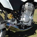 ESCAPE MOTO HONDA TORNADO XR 250 ST2 CROMO DEPORTIVO POR ABAJO PAOLUCCI (EM250TXR-22-DOWN)