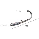 ESCAPE MOTO HONDA TWISTER CBX 250 ST2 SILEN ALUMINIO STYLE PAOLUCCI (EM250CBX-23-C/S)