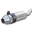 ESCAPE MOTO HONDA TWISTER CBX 250 ST3 CROMO DEPORTIVO CON SORDINA PAOLUCCI (EM250CBX-32-C/D)