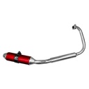 ESCAPE MOTO HONDA TWISTER CBX 250CC ST3 STYLE ROJO PAOLUCCI (EM250CBX33-SRO)