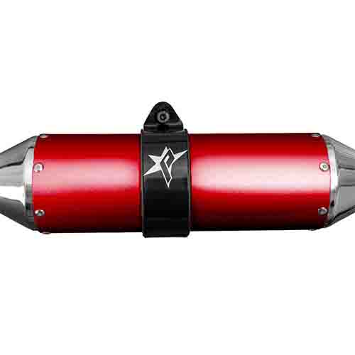 ESCAPE MOTO HONDA TWISTER CBX 250CC ST3 STYLE ROJO PAOLUCCI (EM250CBX33-SRO)