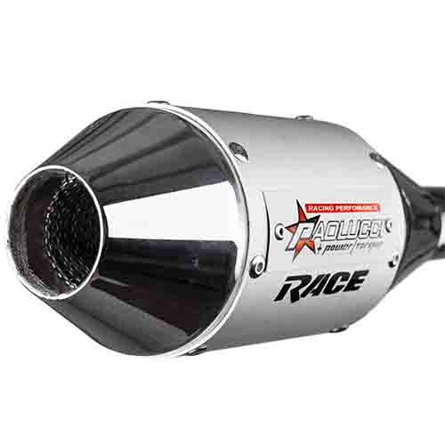 ESCAPE MOTO HONDA WAVE S 110CC ST2 STYLE GRIS PAOLUCCI (EM110WAVES23-SGR)