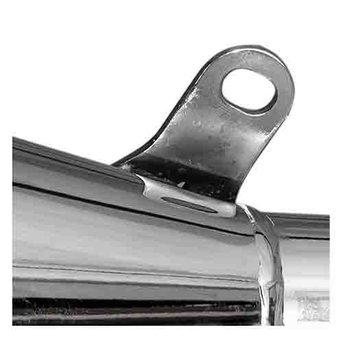 ESCAPE MOTO HONDA WAVE S 110CC ST2 STYLE NEGRO PAOLUCCI (EM110WAVES23-SNE)