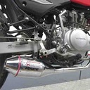 ESCAPE MOTO HONDA XR 150 ST2 CROMO DEPORTIVO POR ABAJO PAOLUCCI (EM150XR 22-C/D-DOWN)