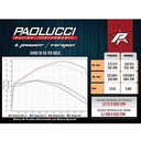 ESCAPE MOTO HONDA XR 150 ST2 CROMO DEPORTIVO POR ABAJO PAOLUCCI (EM150XR 22-C/D-DOWN)