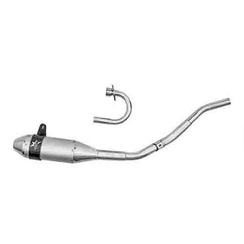 ESCAPE MOTO HONDA XR 150CC POR ARRIBA ST2 STYLE GRIS PAOLUCCI (EM150XR23-SUPGR)