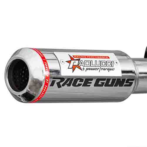 ESCAPE MOTO RX 150 ST1 CROMO PAOLUCCI DEPORTIVO PAOLUCCI (EM150RX-12-C/D)