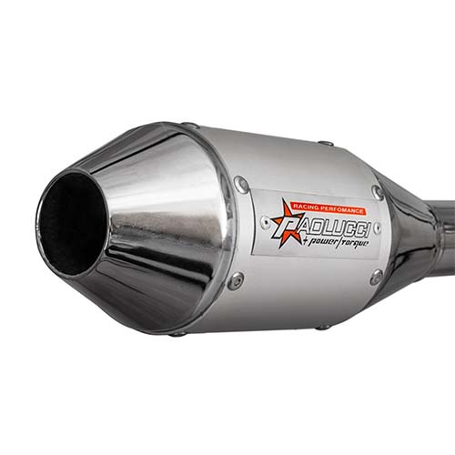 ESCAPE MOTO RX 150 ST2 SILEN ALUMINIO RACING/COMP PAOLUCCI (EM150RX23-C+200)
