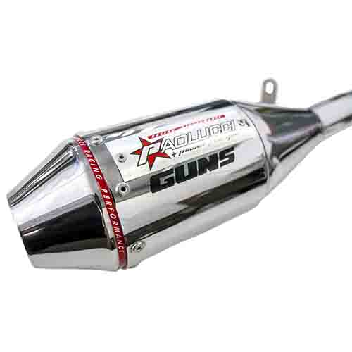 ESCAPE MOTO WAVE S 110CC ST2 CROMO DEPORTIVO PAOLUCCI (EM110WAVES22-C/D)