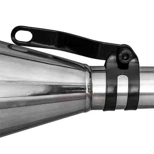 ESCAPE MOTO YAMAHA NEW CRYPTON 110 ST2 CROMO DEPORTIVO PAOLUCCI (EM110-22-C/D)