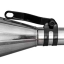 ESCAPE MOTO YAMAHA NEW CRYPTON 110 ST2 CROMO DEPORTIVO PAOLUCCI (EM110-22-C/D)