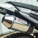 ESCAPE MOTO YAMAHA XTZ 125 ST2 CROMO DEPORTIVO POR ARRIBA PAOLUCCI (EM125XTZ-22-C/D-UP)