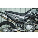 ESCAPE MOTO YAMAHA XTZ 125 ST2 CROMO DEPORTIVO POR ARRIBA PAOLUCCI (EM125XTZ-22-C/D-UP)