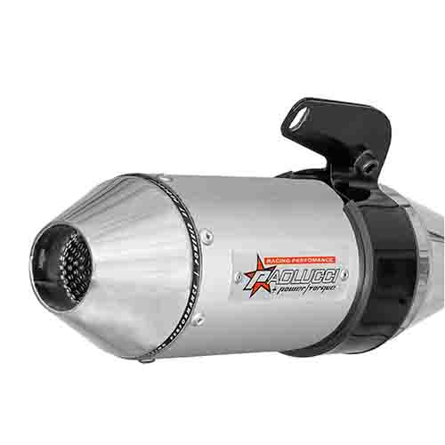 ESCAPE MOTO YAMAHA XTZ 125CC POR ARRIBA ST2 STYLE GRIS PAOLUCCI (EM125XTZ23-SUPGR)