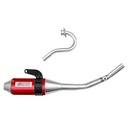 ESCAPE MOTO YAMAHA XTZ 125CC POR ARRIBA ST2 STYLE ROJO PAOLUCCI (EM125XTZ23-SUPRO)