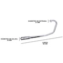 ESCAPE MOTO YAMAHA YBR 125 ST1 CROMO DEPORTIVO PAOLUCCI (EM125YBR-12-C/D)