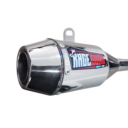 ESCAPE MOTO YAMAHA YBR 125 ST2 CROMO DEPORTIVO PAOLUCCI (EM125YBR-22-C/D)