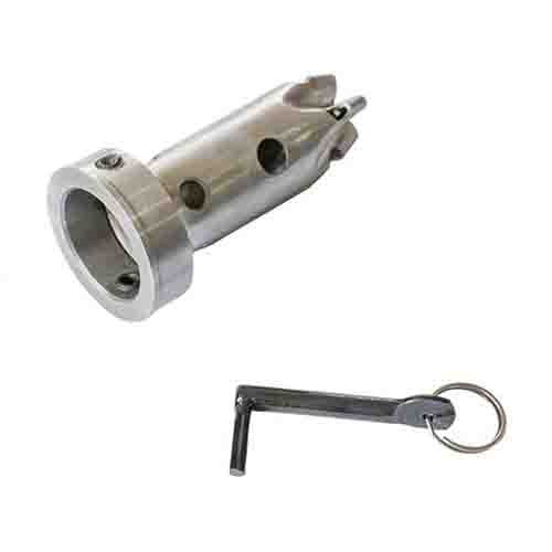 ESCAPE MOTO ZANELLA RX 150 ST3 CROMO DEPORTIVO (VARILLERO) CON SORDINA PAOLUCCI (EM150RX32-C/DV)