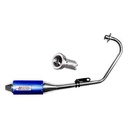 ESCAPE MOTO ZANELLA RX 150CC ST3 STYLE AZUL (VARILLERO) PAOLUCCI (EM150RX33-SAZ)