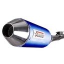 ESCAPE MOTO ZANELLA RX 150CC ST3 STYLE AZUL (VARILLERO) PAOLUCCI (EM150RX33-SAZ)