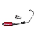 ESCAPE MOTO ZANELLA RX 150CC ST3 STYLE ROJO (VARILLERO) PAOLUCCI (EM150RX33-SRO)