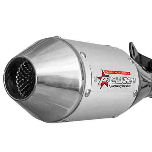 ESCAPE ZANELLA RX 150CC ST2 INOX STYLE GRIS PAOLUCCI (EM150RX24-GR)