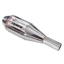 SILENCIADOR 150 ST2 CROMO (HASTA 250CC TIPO TITAN)