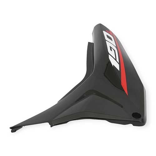 CACHA LATERAL HONDA XR190L NEGRA LADO IZQUIERDO MTC