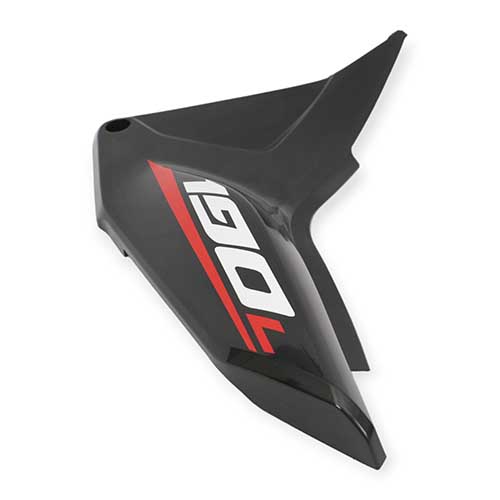 CACHA LATERAL HONDA XR190L NEGRA LADO IZQUIERDO MTC