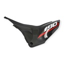 CACHA LATERAL HONDA XR190L NEGRA LADO IZQUIERDO MTC