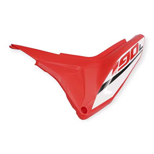 CACHA LATERAL HONDA XR190L ROJA LADO IZQUIERDO MTC