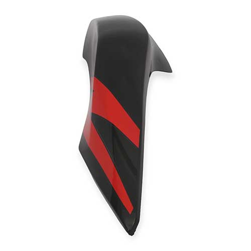 CACHA LATERAL SUPERIOR HONDA XR190L NEGRA LADO DERECHO MTC