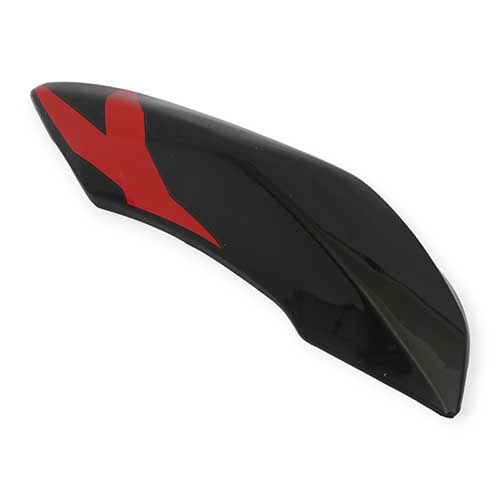 CACHA LATERAL SUPERIOR HONDA XR190L NEGRA LADO IZQUIERDO MTC