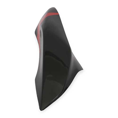 CACHA LATERAL SUPERIOR HONDA XR190L NEGRA LADO IZQUIERDO MTC