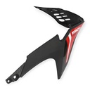 CACHA TANQUE LATERAL HONDA XR190L NEGRA LADO DERECHO MTC