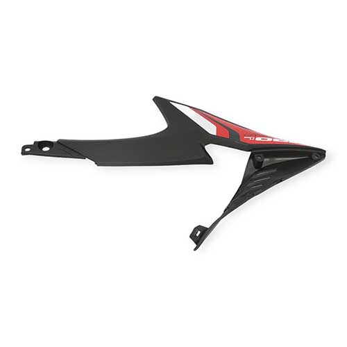 CACHA TANQUE LATERAL HONDA XR190L BLANCA LADO IZQUIERDO MTC