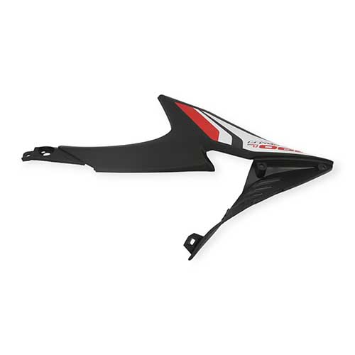 CACHA TANQUE LATERAL HONDA XR190L ROJA LADO IZQUIERDO MTC