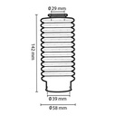 FUELLES 13 DIENTES NEGRO (JGO) CIRCUIT SS007-001