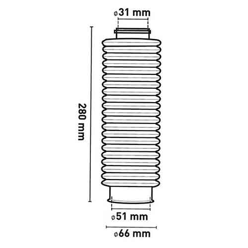 FUELLES 21 DIENTES NEGRO (JGO) CIRCUIT SS009-001